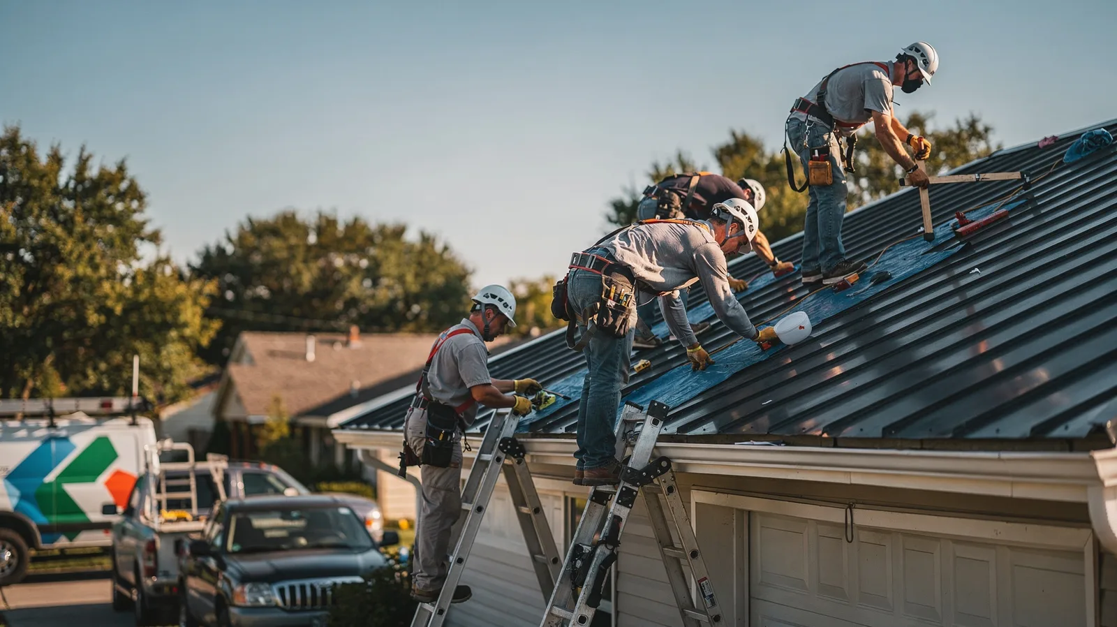Metal Roof Installation in Veedersburg, IN near me